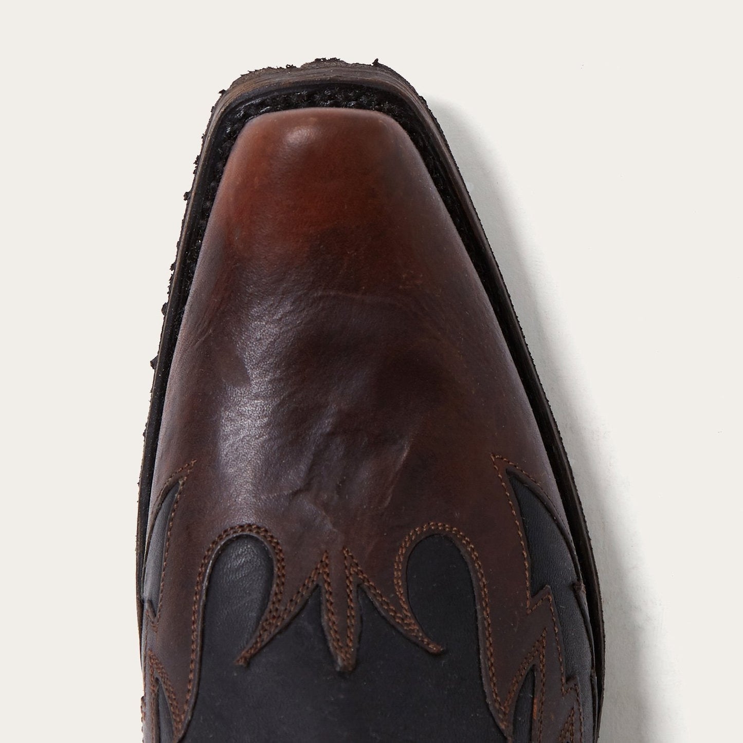 Biker Outlaw Oiled Leather Cowboy Boot Men