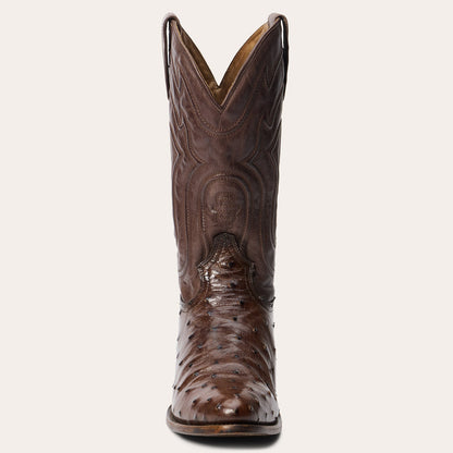 Chisholm Ostrich Boots Men