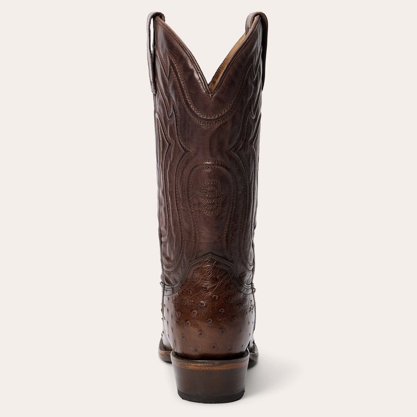 Chisholm Ostrich Boots Men