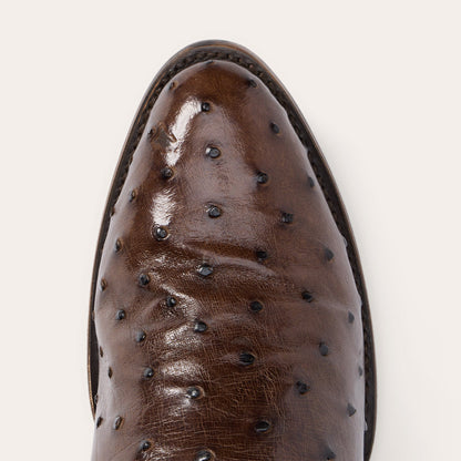 Chisholm Ostrich Boots Men