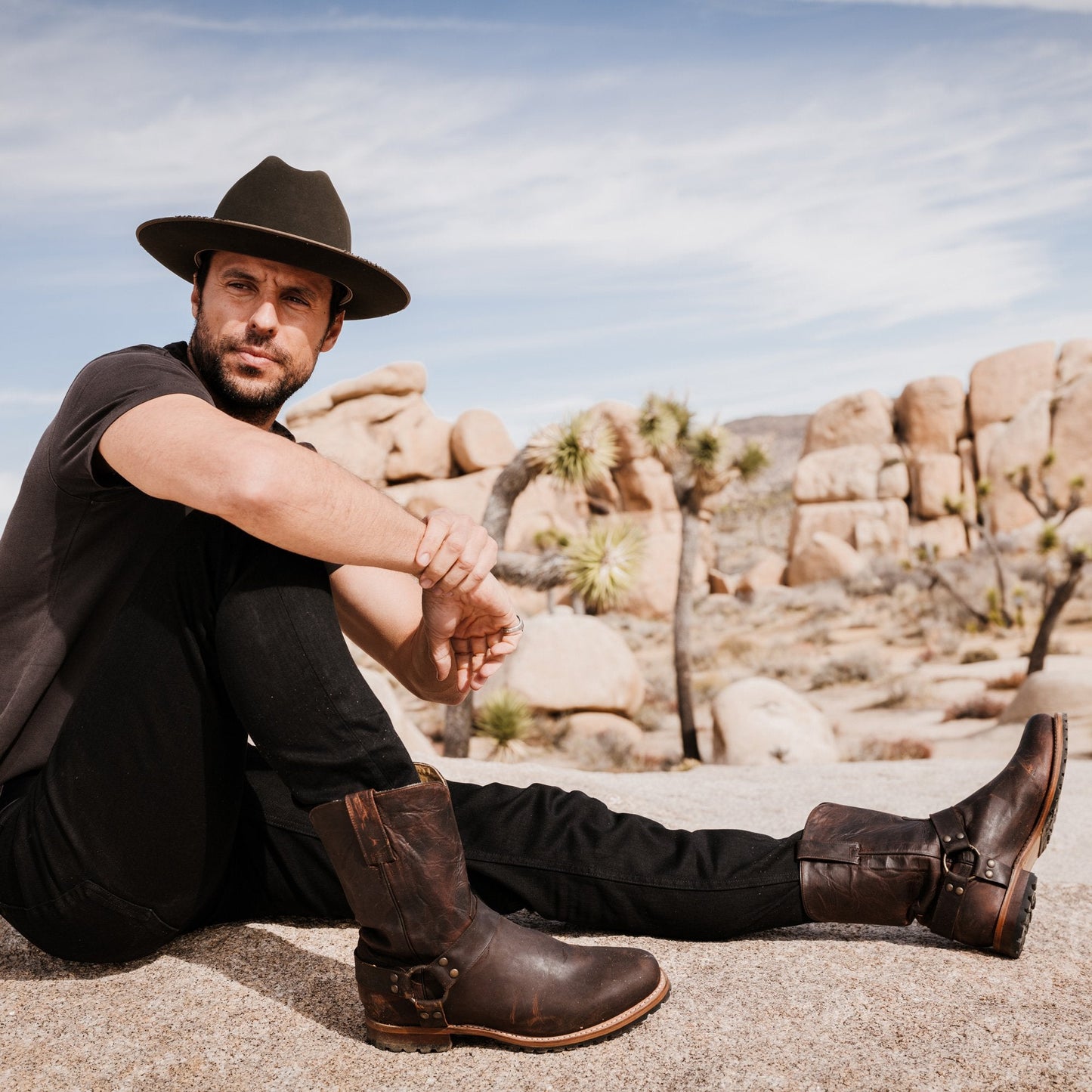 Puncher Harness Boot Men