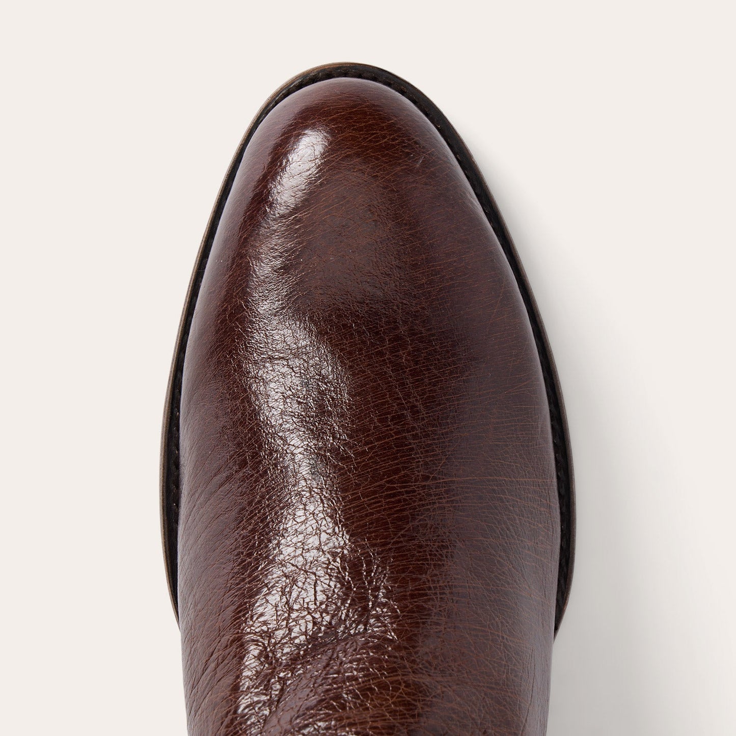 Clay Smooth Ostrich Roper Boots Men