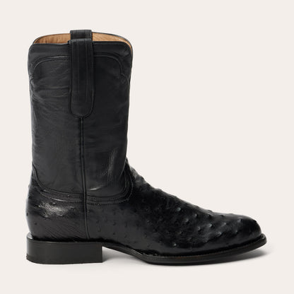Austin Ostrich Roper Boots Men