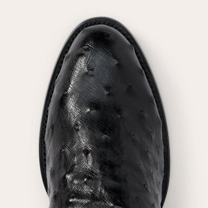 Austin Ostrich Roper Boots Men