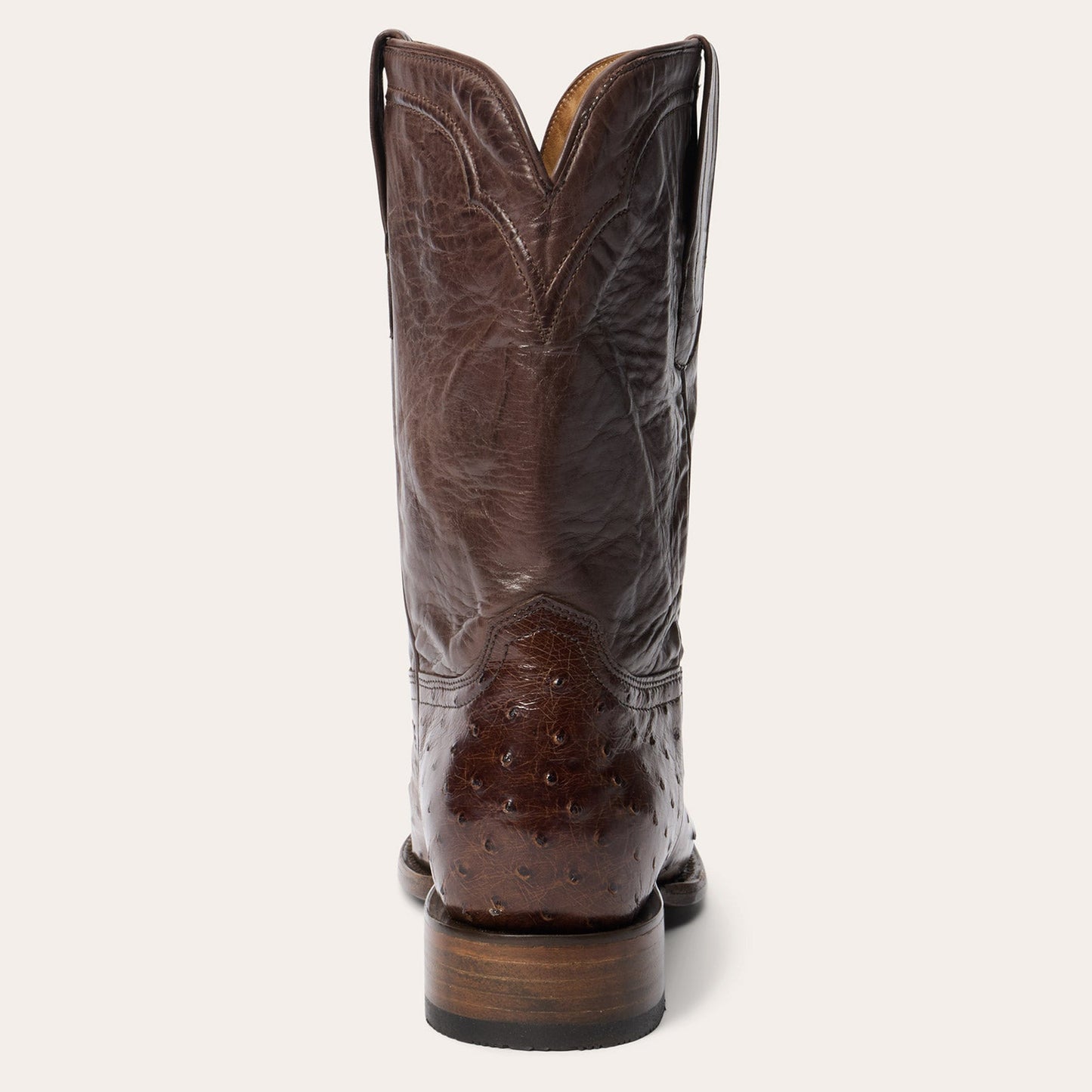 Austin Ostrich Roper Boots Men