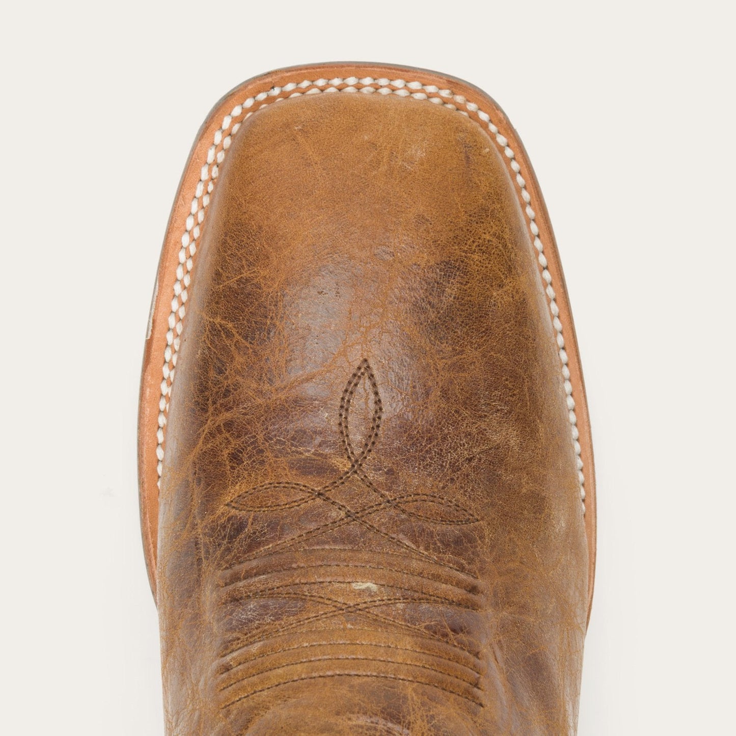 Goddard Burnished Blue & Brown Leather Boot Men
