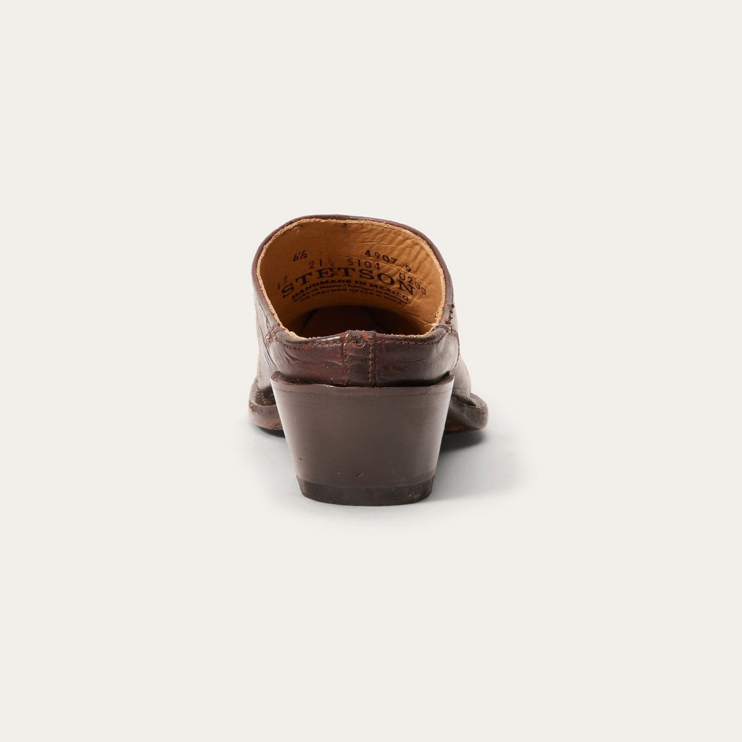 Adley Vintage Finished Leather Mules Women