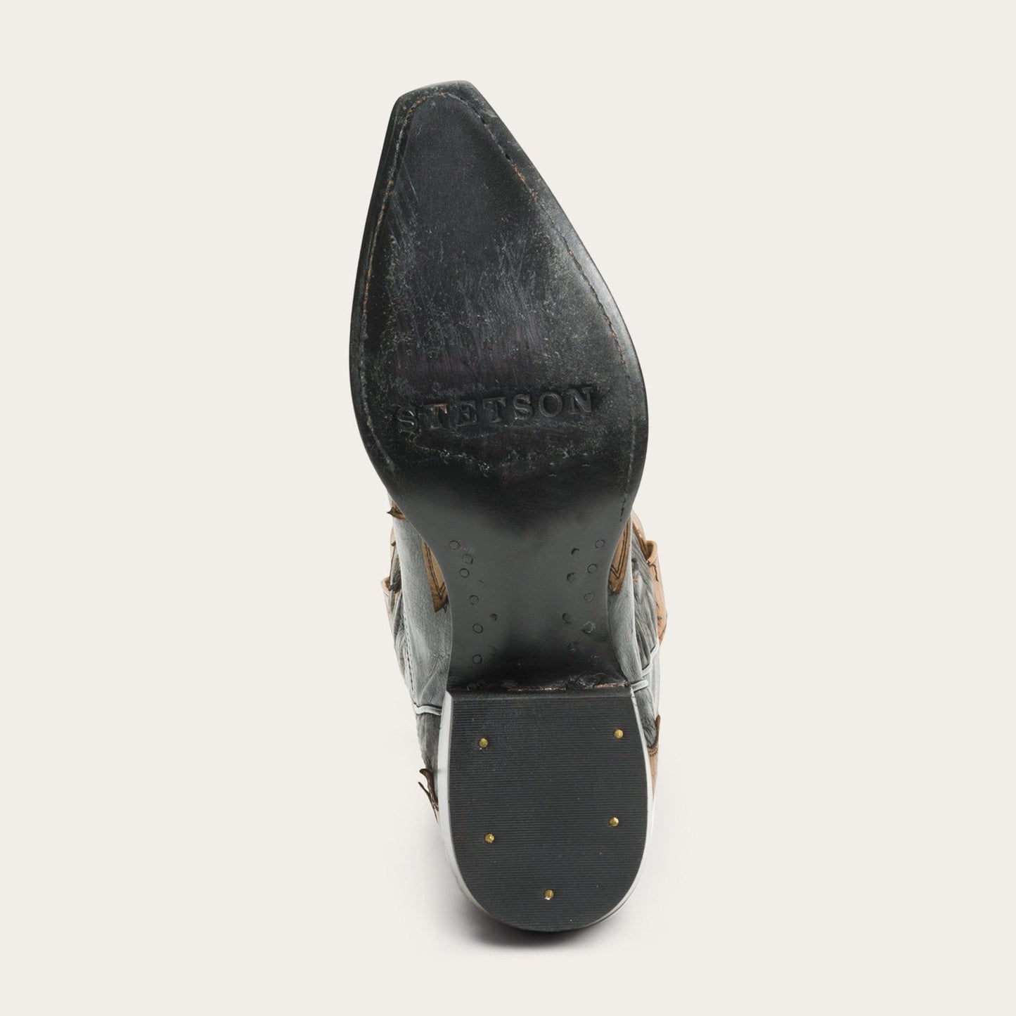 Faye Cowgirl & Horse Underlay Leather Boot Women