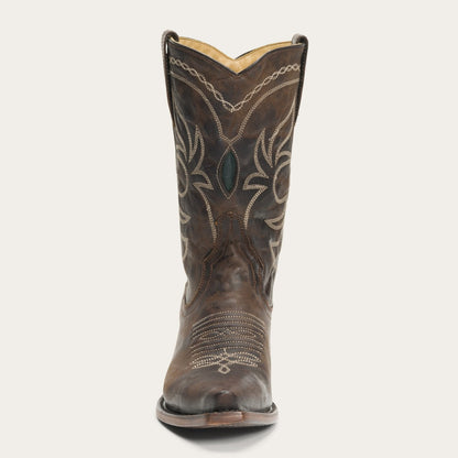 Iris MidCalf Embroidered Boot Women