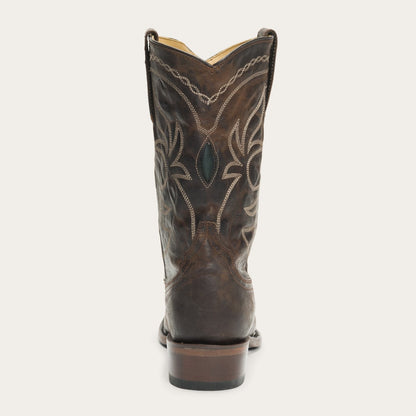 Iris MidCalf Embroidered Boot Women