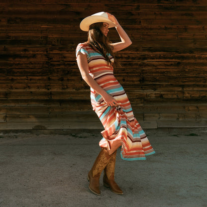 Jules Hand Tooled Leather Boot Women