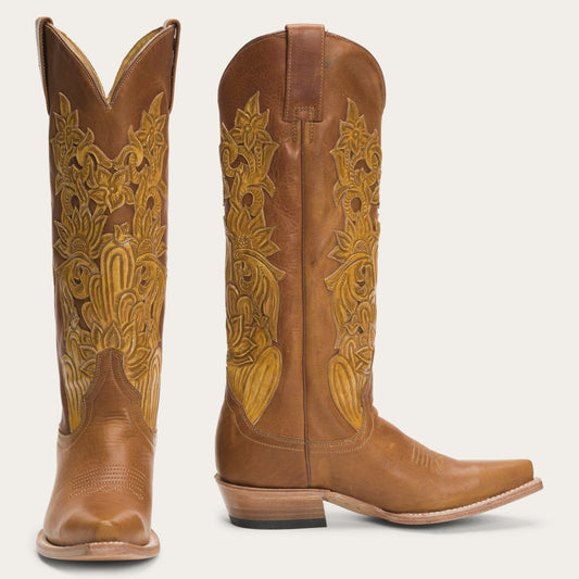 Jules Hand Tooled Leather Boot Women