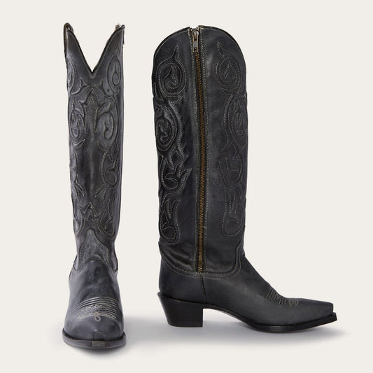 Blair Corded Side Zip Cowboy Boot Women