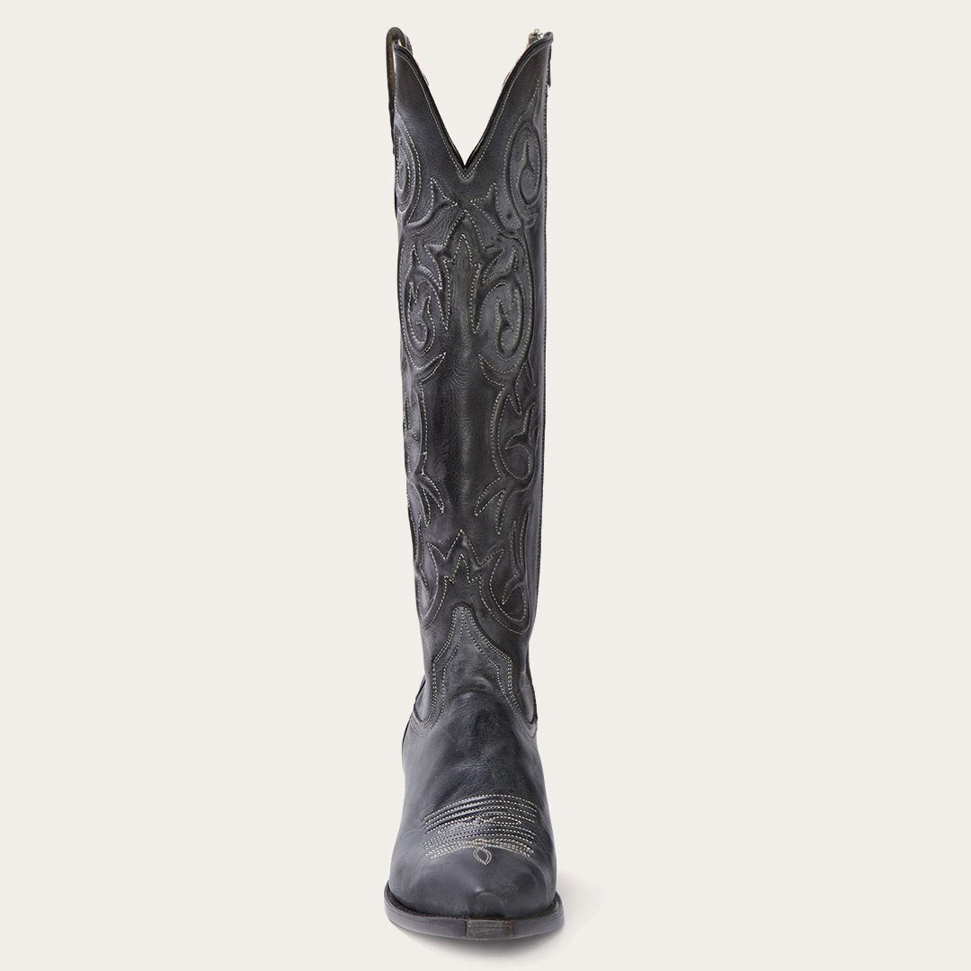 Blair Corded Side Zip Cowboy Boot Women