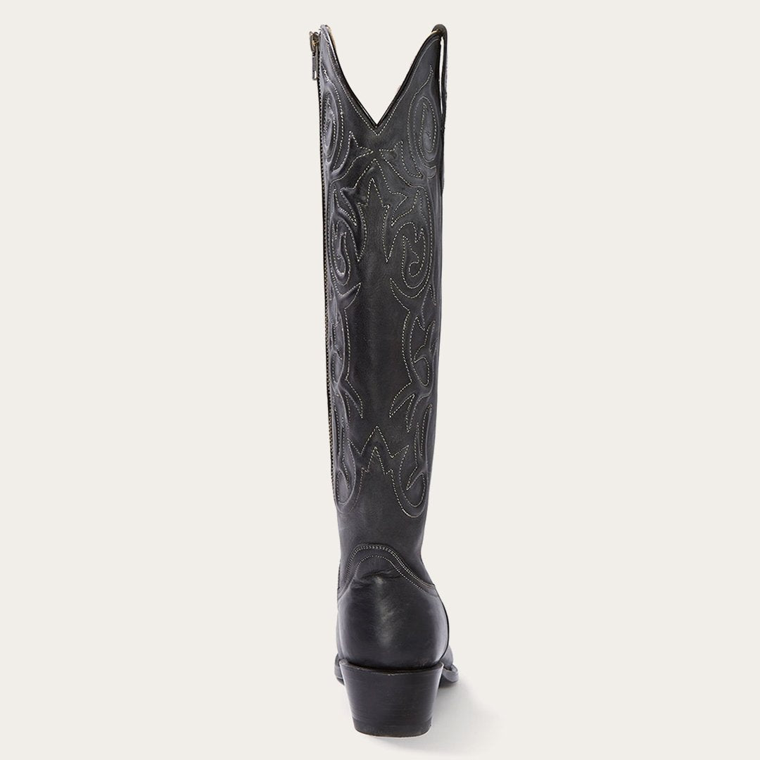 Blair Corded Side Zip Cowboy Boot Women