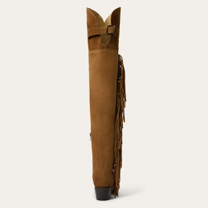 Glam OverTheKnee Fringe Boot Women