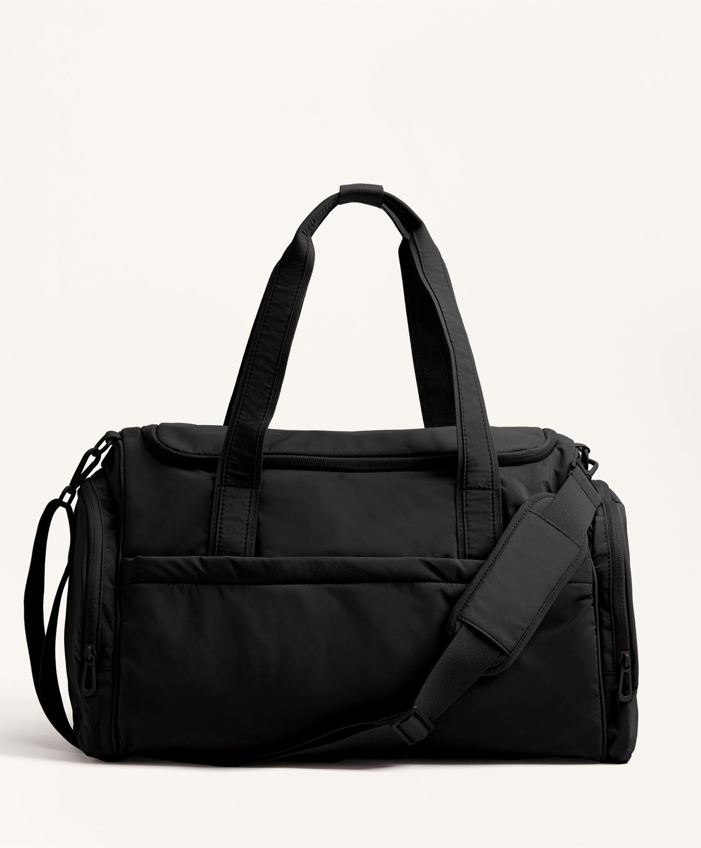 Technical bag with side pockets