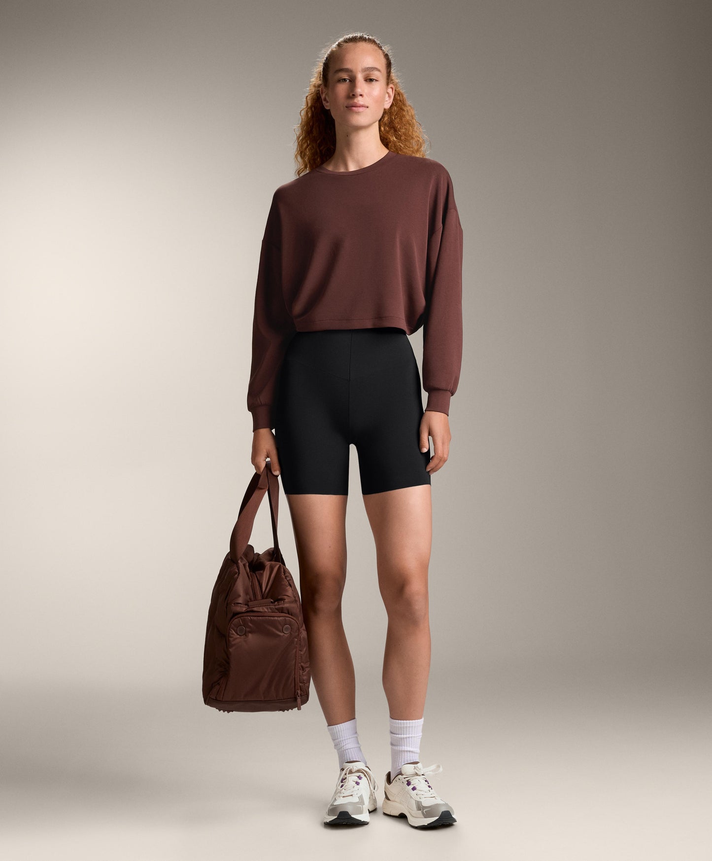 Shopper bag with front pocket