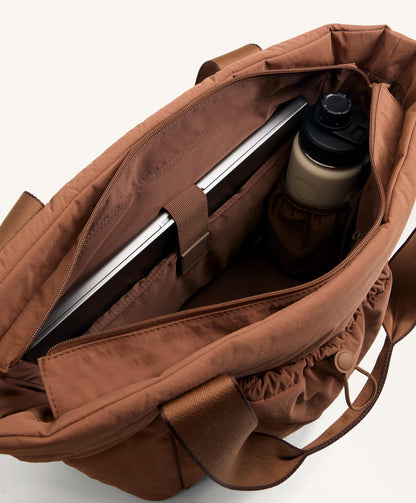 Shopper bag with front pocket