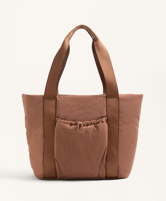 Shopper bag with front pocket
