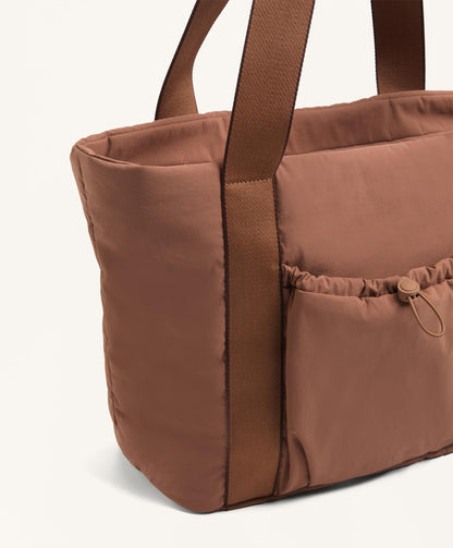 Shopper bag with front pocket