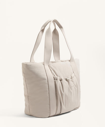 Shopper bag with front pocket