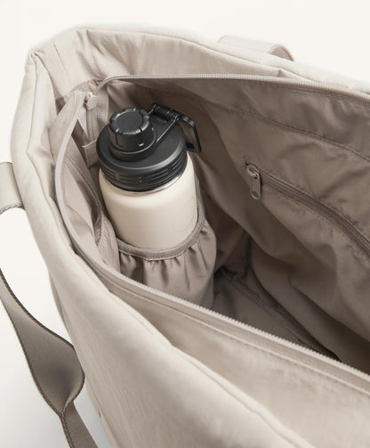 Shopper bag with front pocket