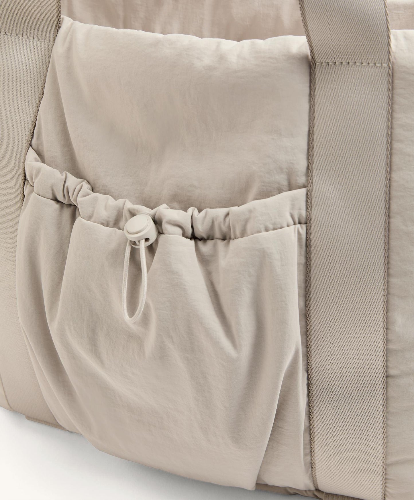 Shopper bag with front pocket