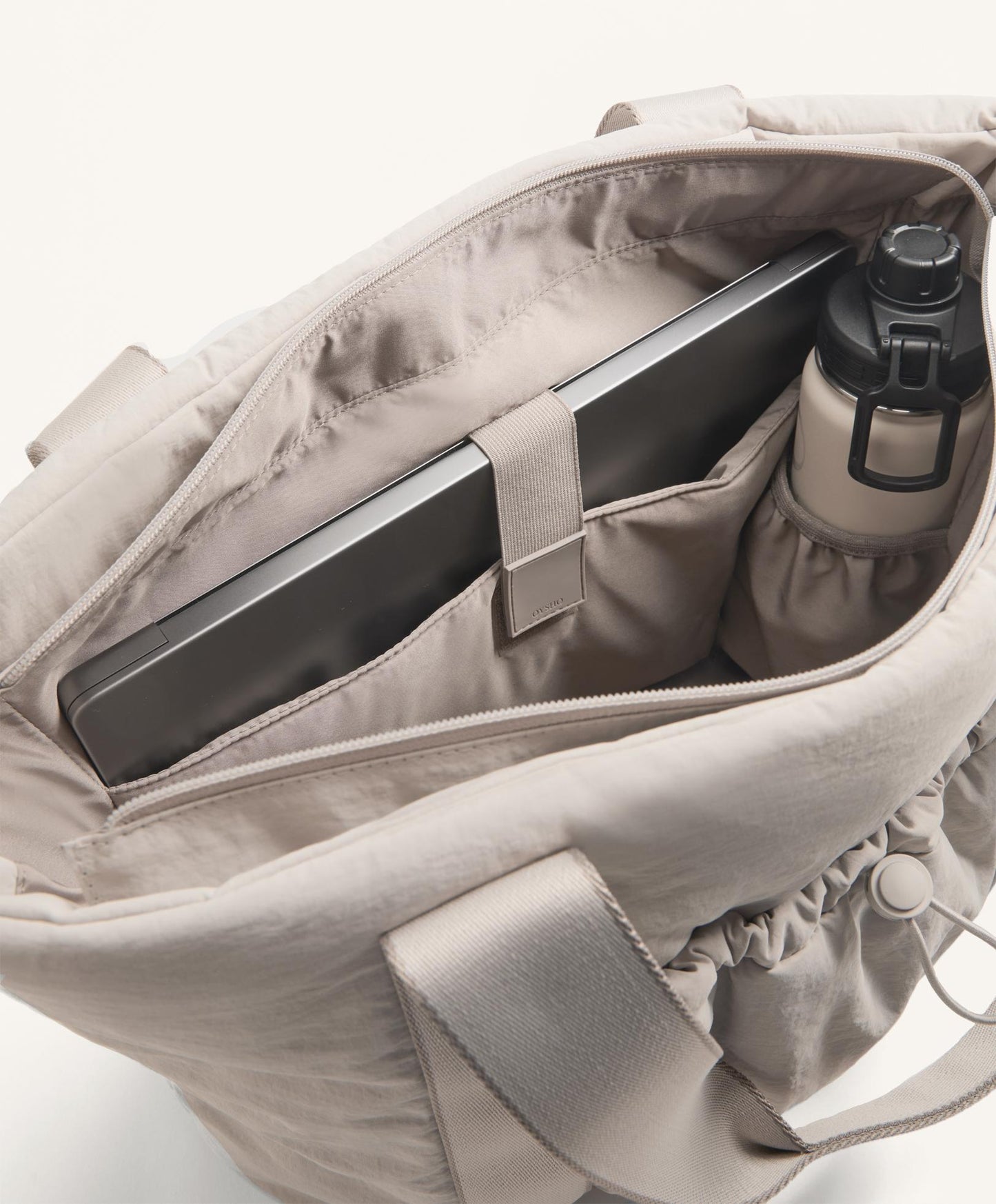 Shopper bag with front pocket