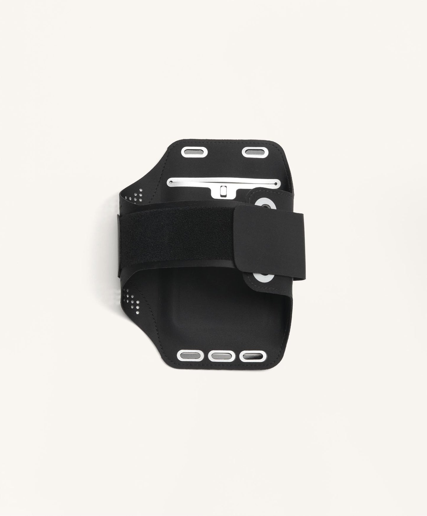 Touchscreen armband phone holder