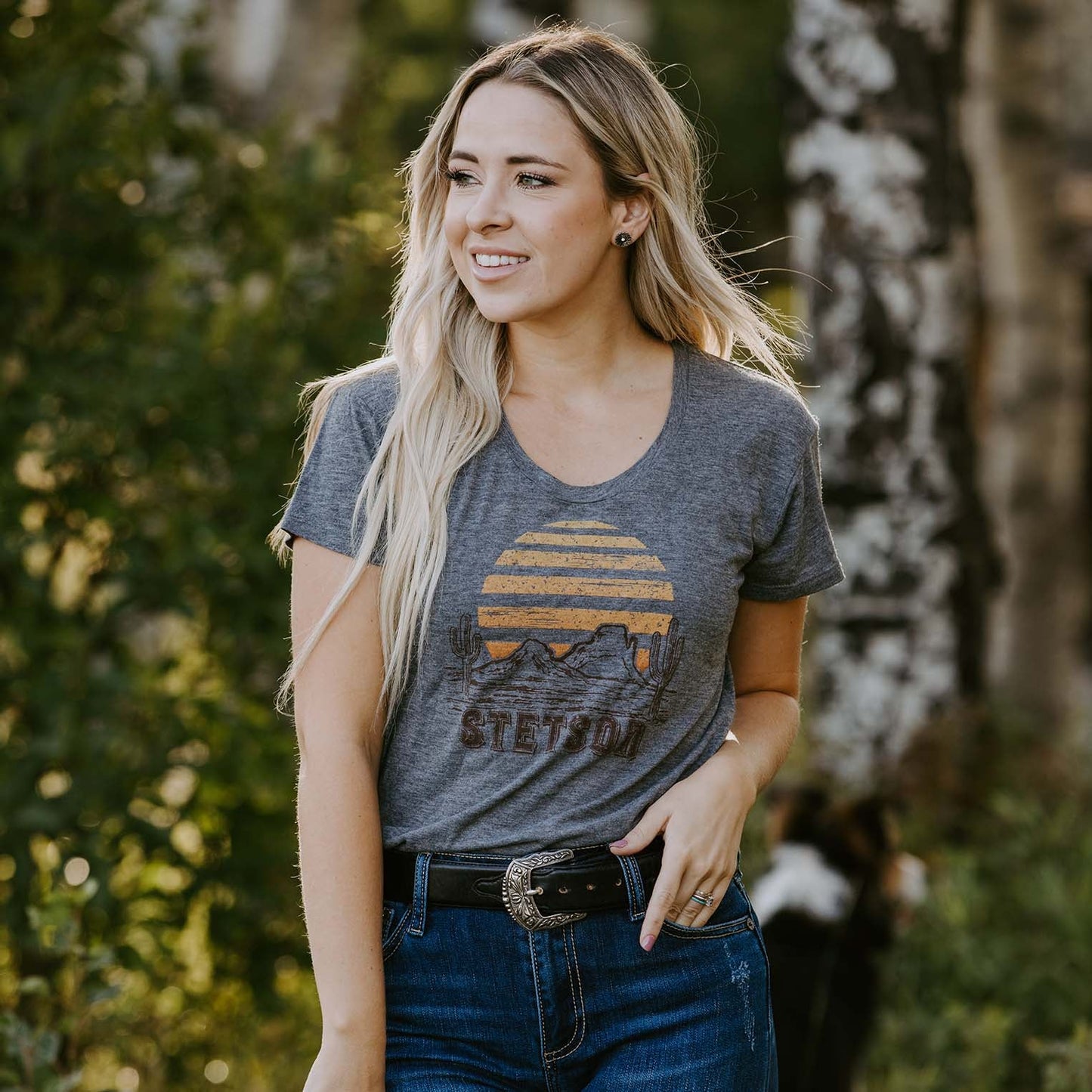 Sunset Graphic Tee Women