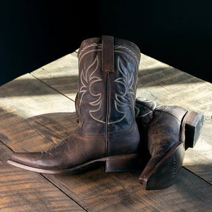 Iris MidCalf Embroidered Boot Women