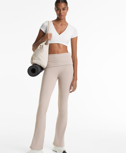 Criss-cross rib Tank top modal blend