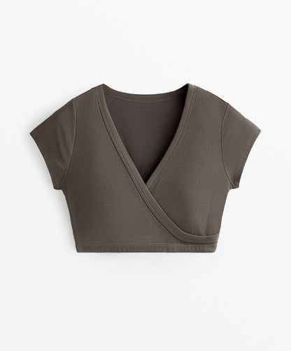 Criss-cross rib Tank top modal blend