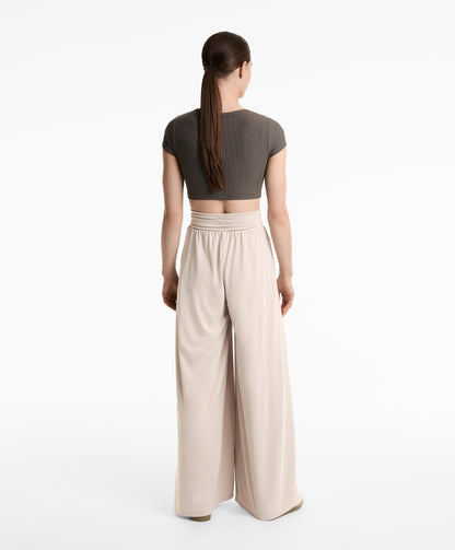 Criss-cross rib Tank top modal blend