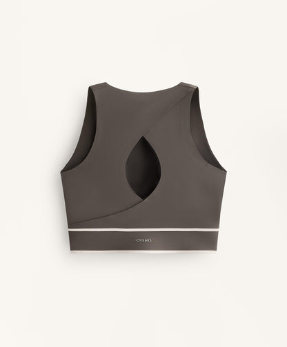 Perfect-adapt crossover strap Tank top