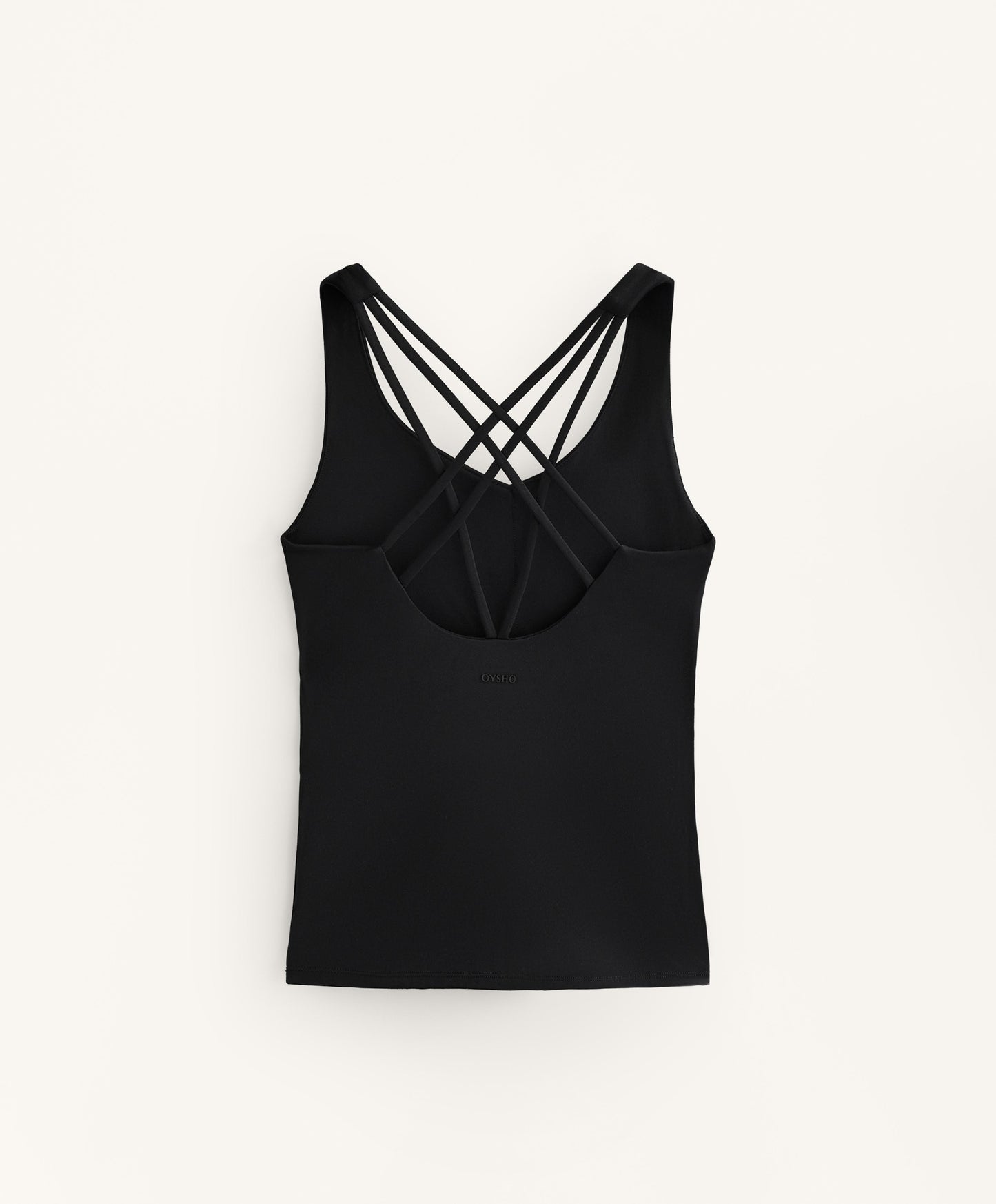 Comfortlux long Tank top multi strap cups
