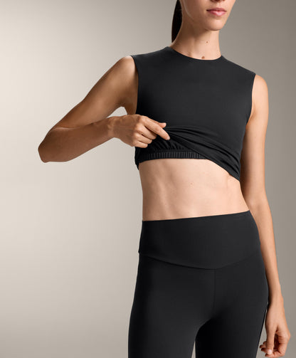 Comfortlux open back twist tank top