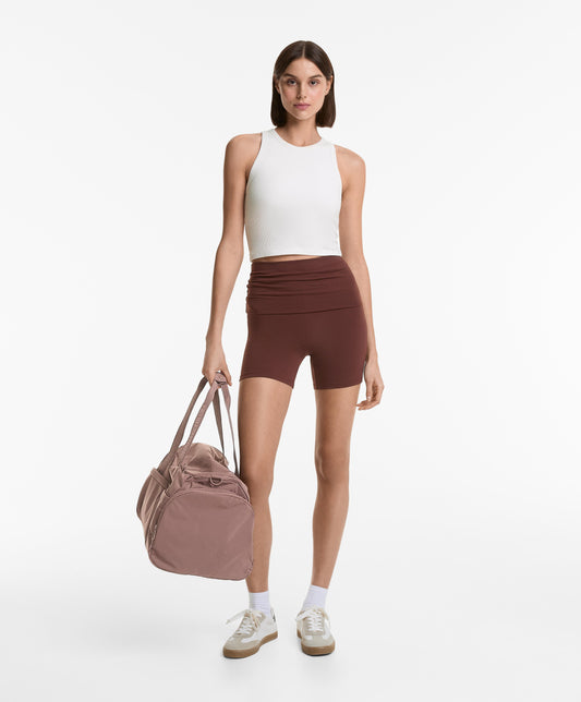 Long rib modal blend tank top
