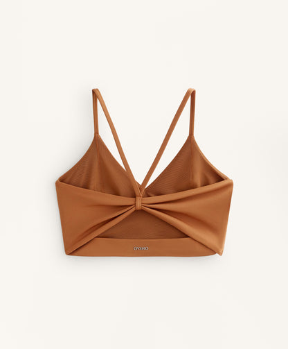 Comfortlux Crossover Medium Support Sports Bra with Cups
