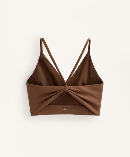 Comfortlux Crossover Medium Support Sports Bra with Cups