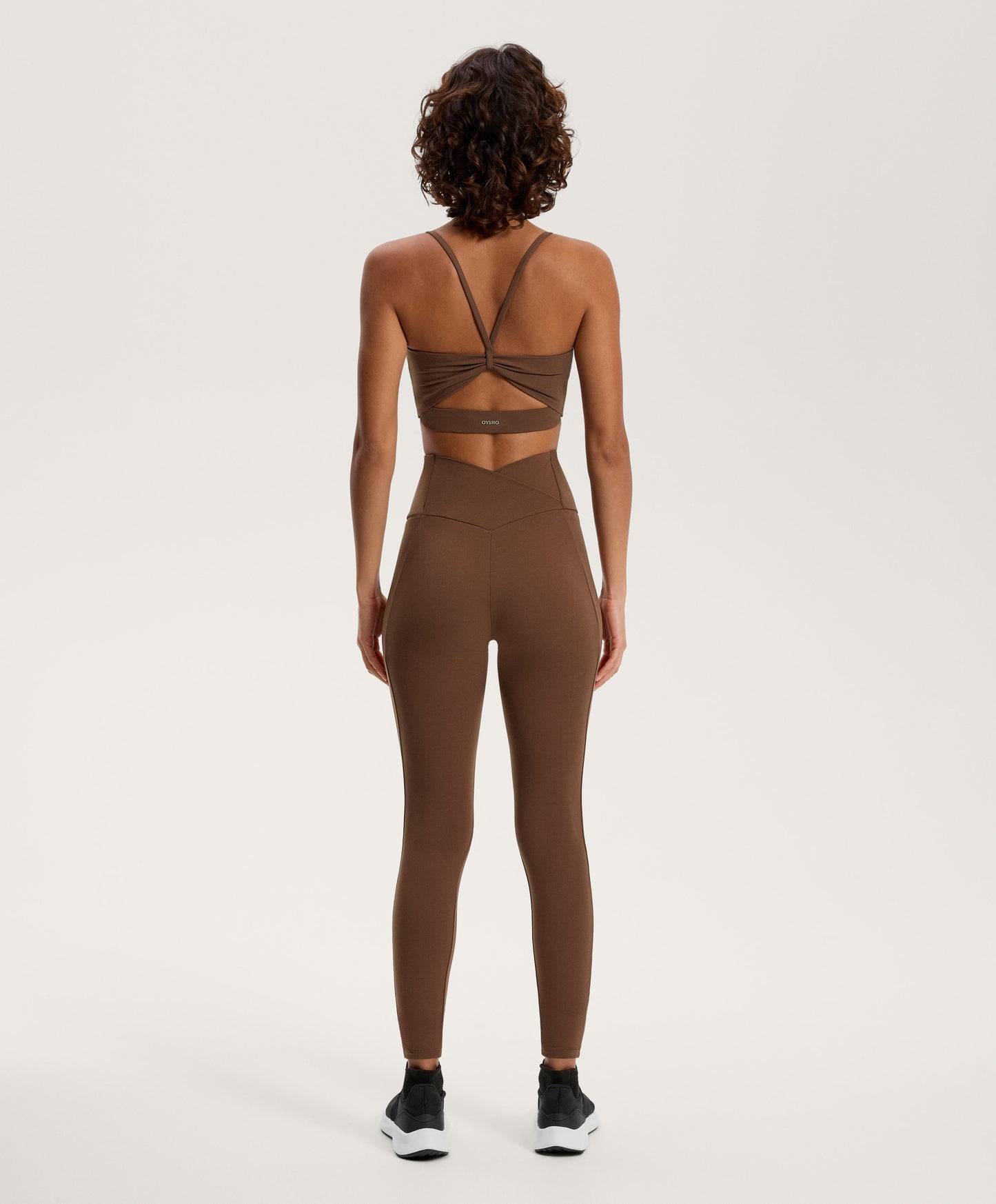 Comfortlux Crossover Medium Support Sports Bra with Cups
