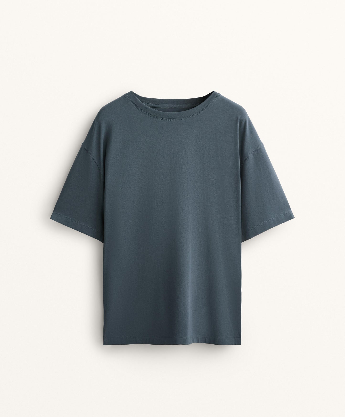 Short sleeve cotton blend T-shirt