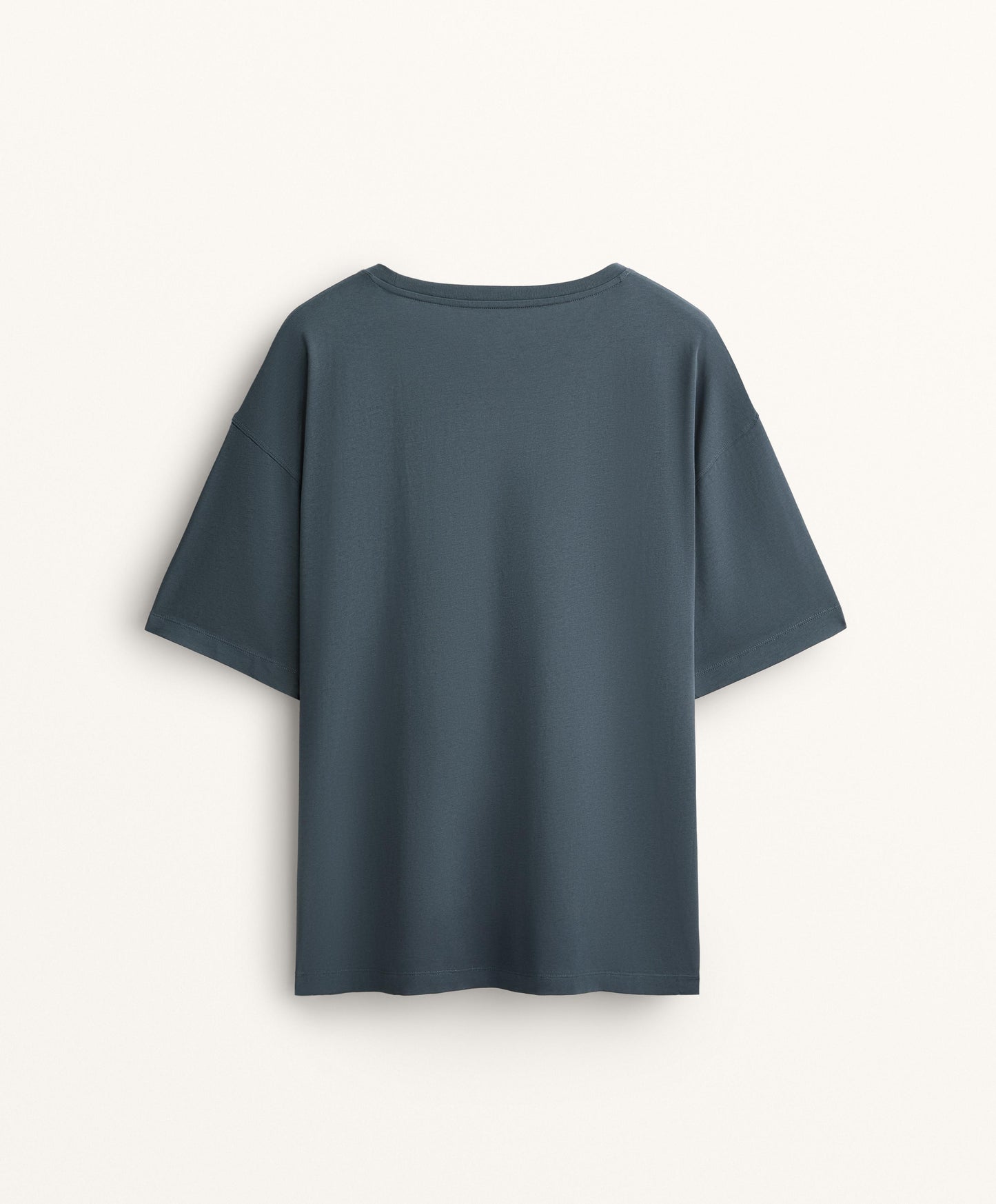 Short sleeve cotton blend T-shirt