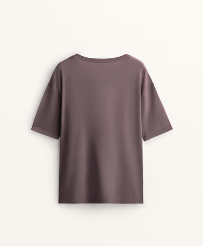 Short sleeve cotton blend T-shirt