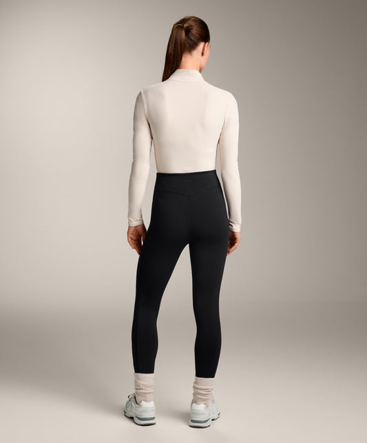 Half-zip base layer body