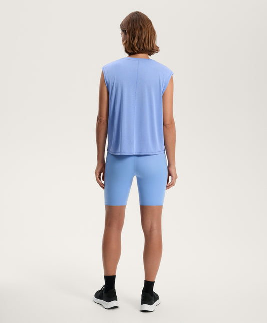 Modal blend sleeveless T-shirt