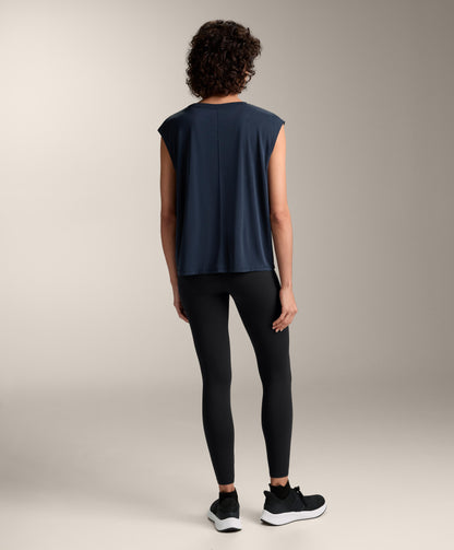 Modal blend sleeveless T-shirt