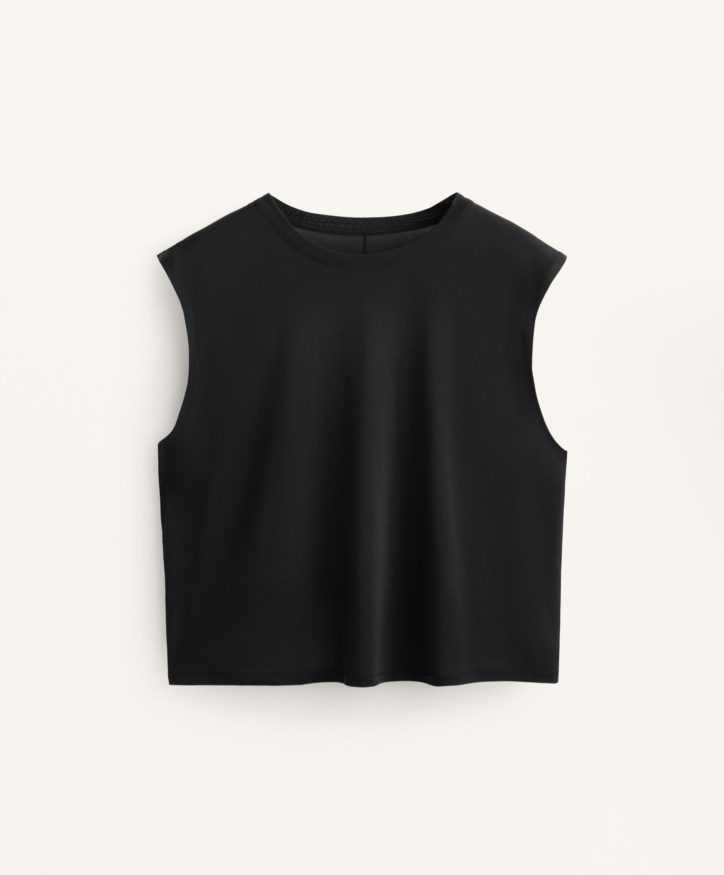 Modal blend sleeveless T-shirt