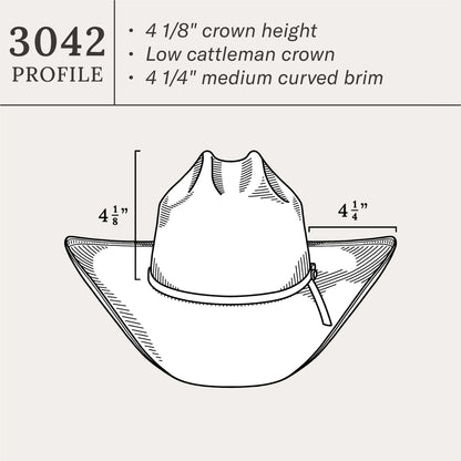 Crowley 10X Straw Cowboy Hat
